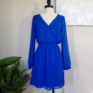 Express Sheer Sleeve Sun Dress 👗